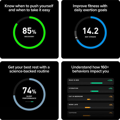 Whoop watch , Health and fitness tracker  | ساعة ووب، جهاز تتبع الصحة واللياقة البدنية