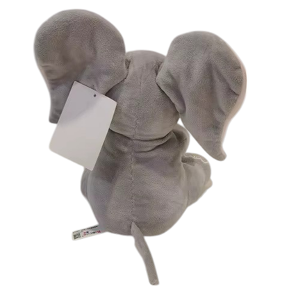 Adorable Hide and Seek Elephant Plush with Music Interactive & Fun