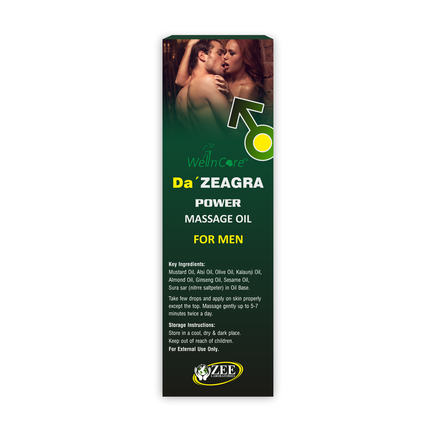 🌿 Da’ Zeagra Power Massage Oil – 25 ml