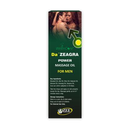 🌿 Da’ Zeagra Power Massage Oil – 25 ml