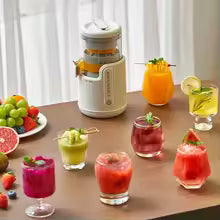 Mini Portable Juicer for Home Fully Automatic Multifunctional Small Electric Portable Orange Juice Press