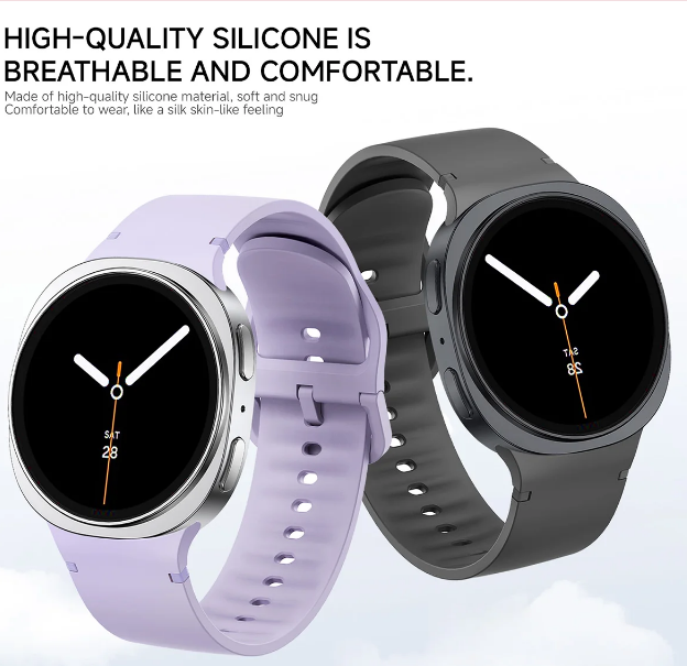 Samsung Galaxy Watch8 Graphite, LTE, 40mm Smartwatch | ساعة سامسونج جالاكسي واتش 8 جرافيت، تدعم LTE، مقاس 40 مم