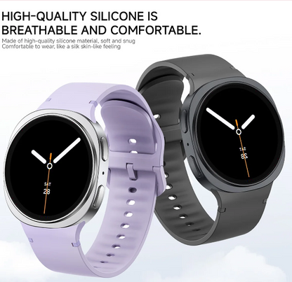 Samsung Galaxy Watch8 Graphite, LTE, 40mm Smartwatch | ساعة سامسونج جالاكسي واتش 8 جرافيت، تدعم LTE، مقاس 40 مم