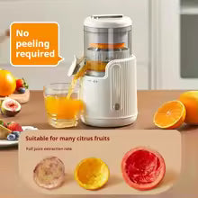 Mini Portable Juicer for Home Fully Automatic Multifunctional Small Electric Portable Orange Juice Press