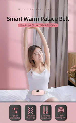 HerComfort™ Electric Period Cramp Relief Heating & Massage Belt